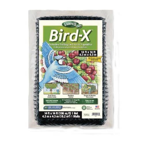 Dalen Bird-X Protect Net, 28 in L, 28 in W, 5/8 in Mesh, Polypropylene