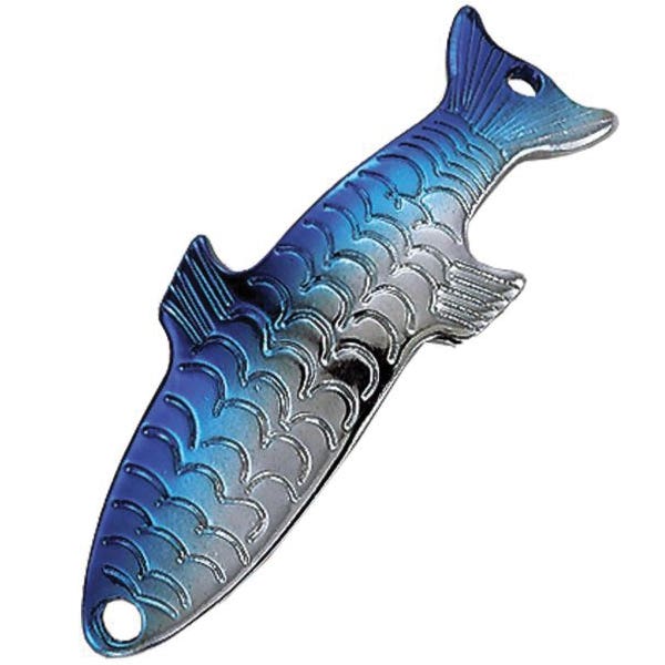 Acme Tackle Phoebe Lure, Pan Fish, Pickerel, Trout, Neon Blue/Silver Lure