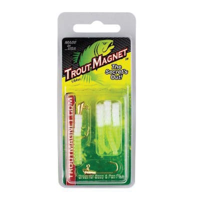 Trout Magnet Fishing Lure Pack Chartreuse White
