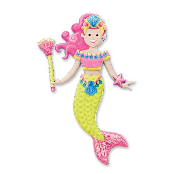 Melissa & Doug Puffy Sticker Mermaid Play Set