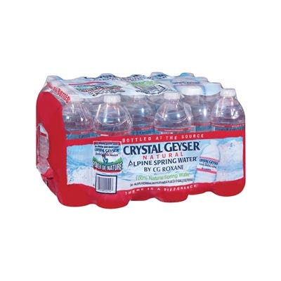 Crystal Geyser Bottled Water 16.9 oz