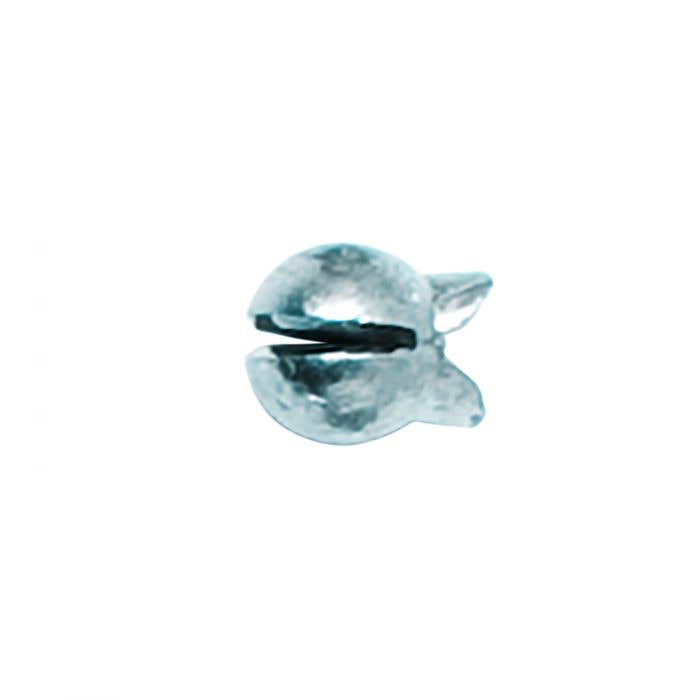 Eagle Claw 02010-001 Removable Fishing Sinker, BB, Plain Lead, Split-Shot End