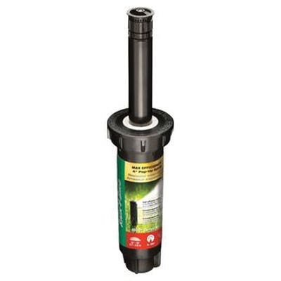Rain Bird 1804HEVNPR Spray Head, 1/2 in Connection, FNPT, 4 in H Pop-Up, 8 to 15 ft, 25 deg Nozzle Trajectory, Plastic