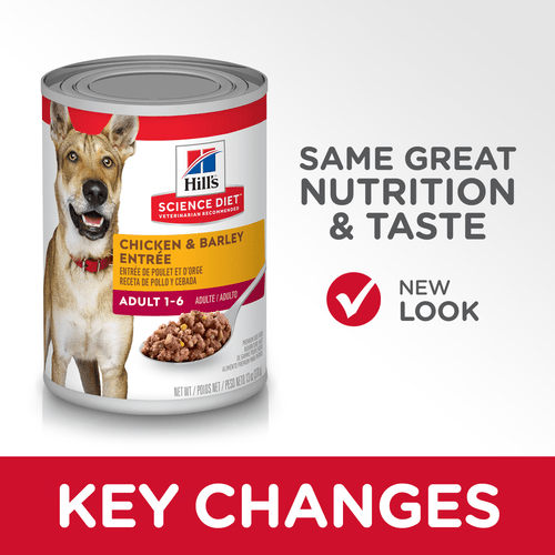 Science Diet 8178 Dog Food, Adult Breed, Dry, Barley, Chicken Flavor, 5 lb