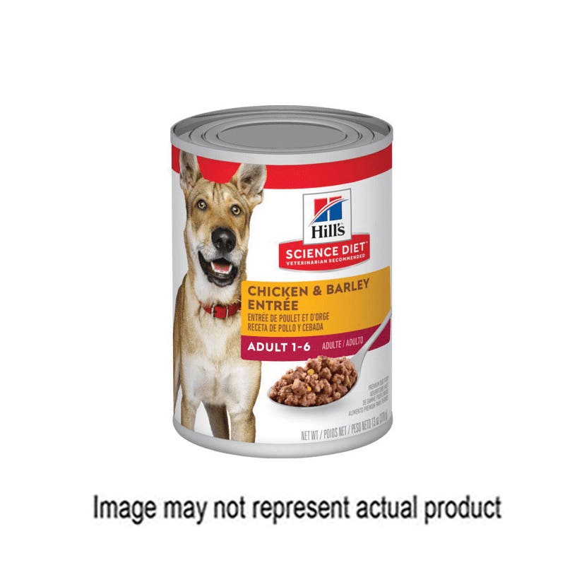 Science Diet 8178 Dog Food, Adult Breed, Dry, Barley, Chicken Flavor, 5 lb