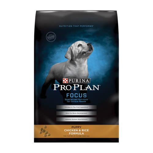 Pro Plan Focus Dog Food Chicken and Rice Dry 34 lb