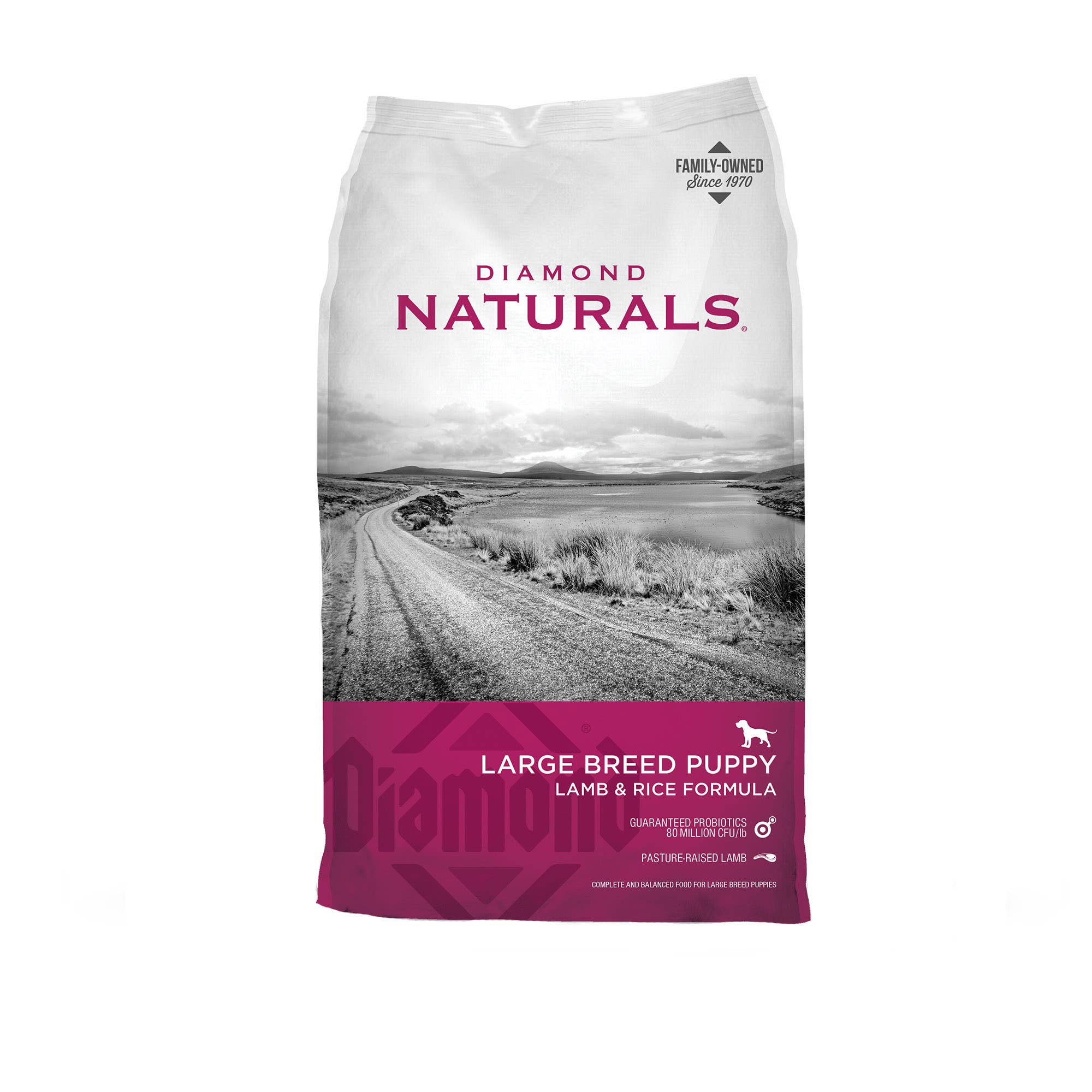 Diamond Naturals Large Breed Puppy Lamb Meal & Rice Dry Food, 20 lb - 786787