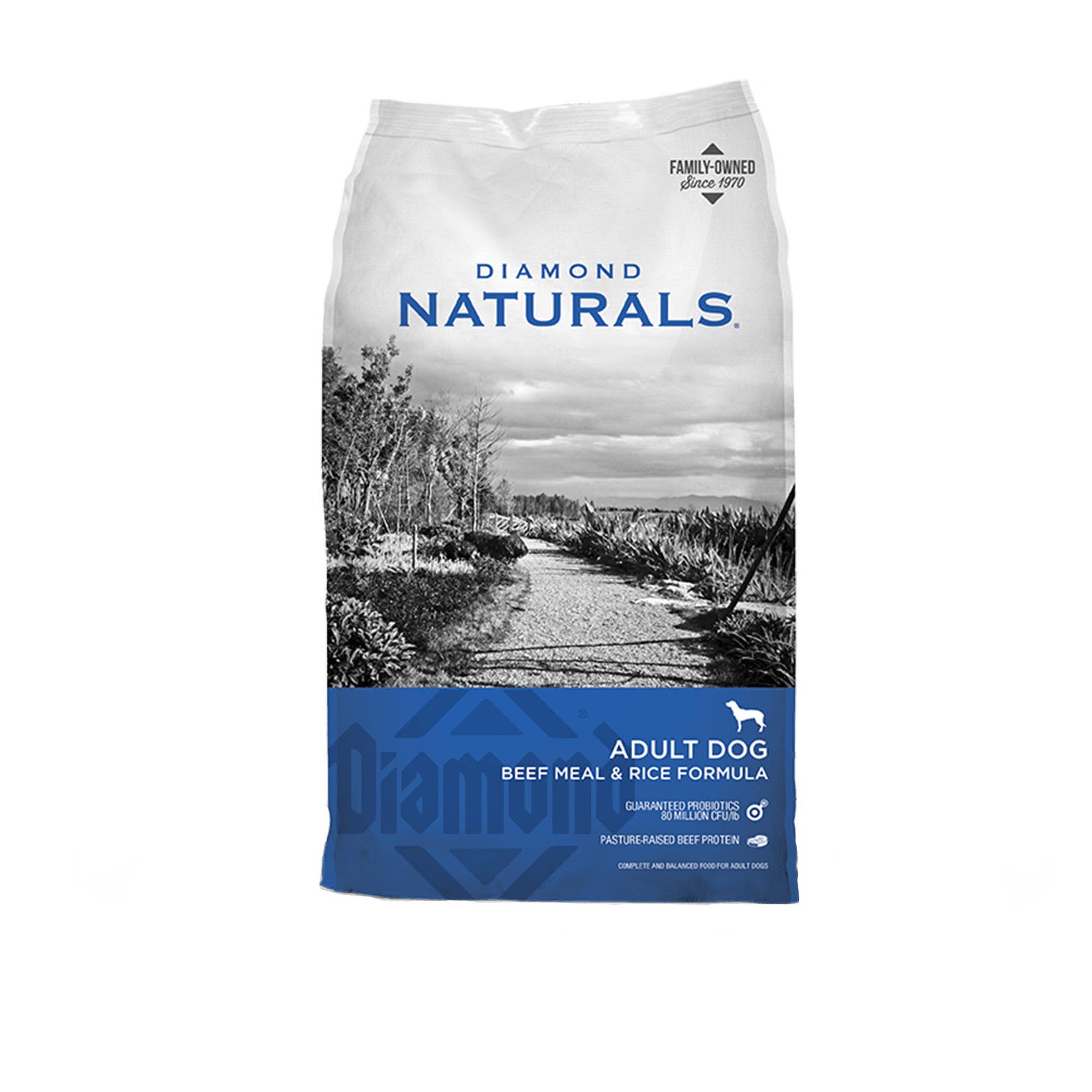 Diamond Naturals Adult, Large Breed Dry Dog Food, Beef Meal & Rice, 40 lb bag