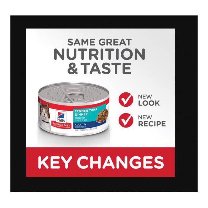 Science Diet 1779 Cat Food, Tender Tuna Dinner Flavor, 5.5 oz