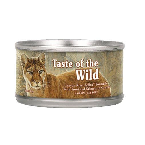 Taste of the Wild 2116 Cat Food, Wet, Canyon River Feline, Smoked Salmon, Trout Flavor, 3 oz Can