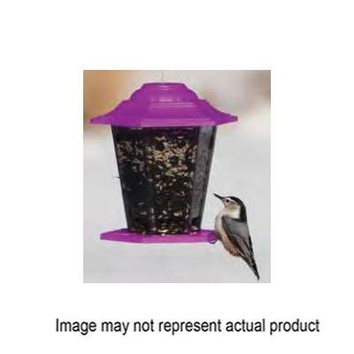 Audubon Bird Feeder, Lantern, 1.5 lb, Seed, Plastic, Assorted