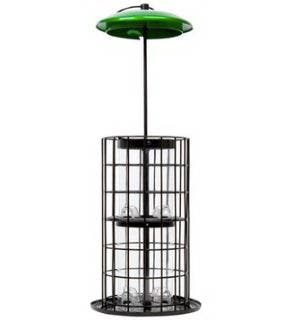Heath Bird Feeder, Drop n Fill, 3 lb, Steel, Hanging