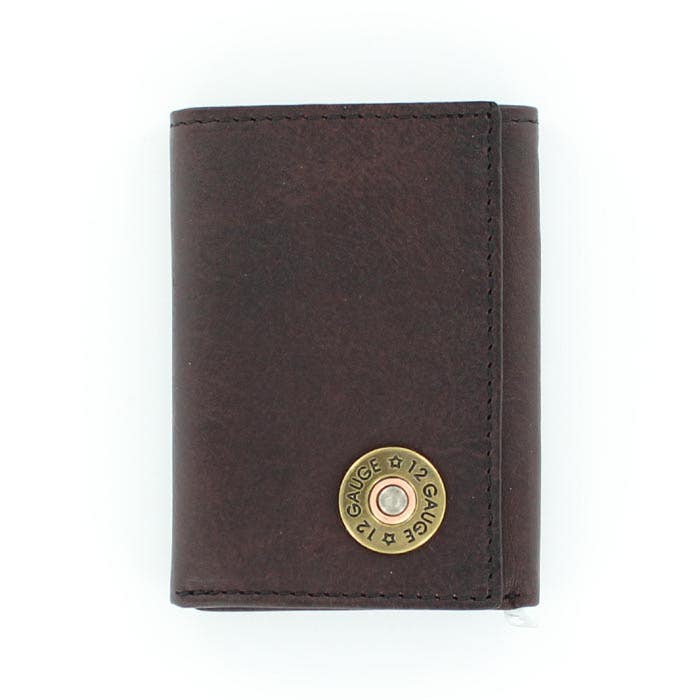 Nocona Shotgun Wallet, Men's, Slim Fit, Brown