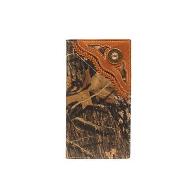 Nocona Wallet, Men's, Mossy Oak Breakup, Brown