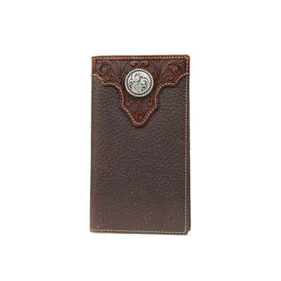 Ariat Wallet, Men's, One-Size, Chocolate Brown