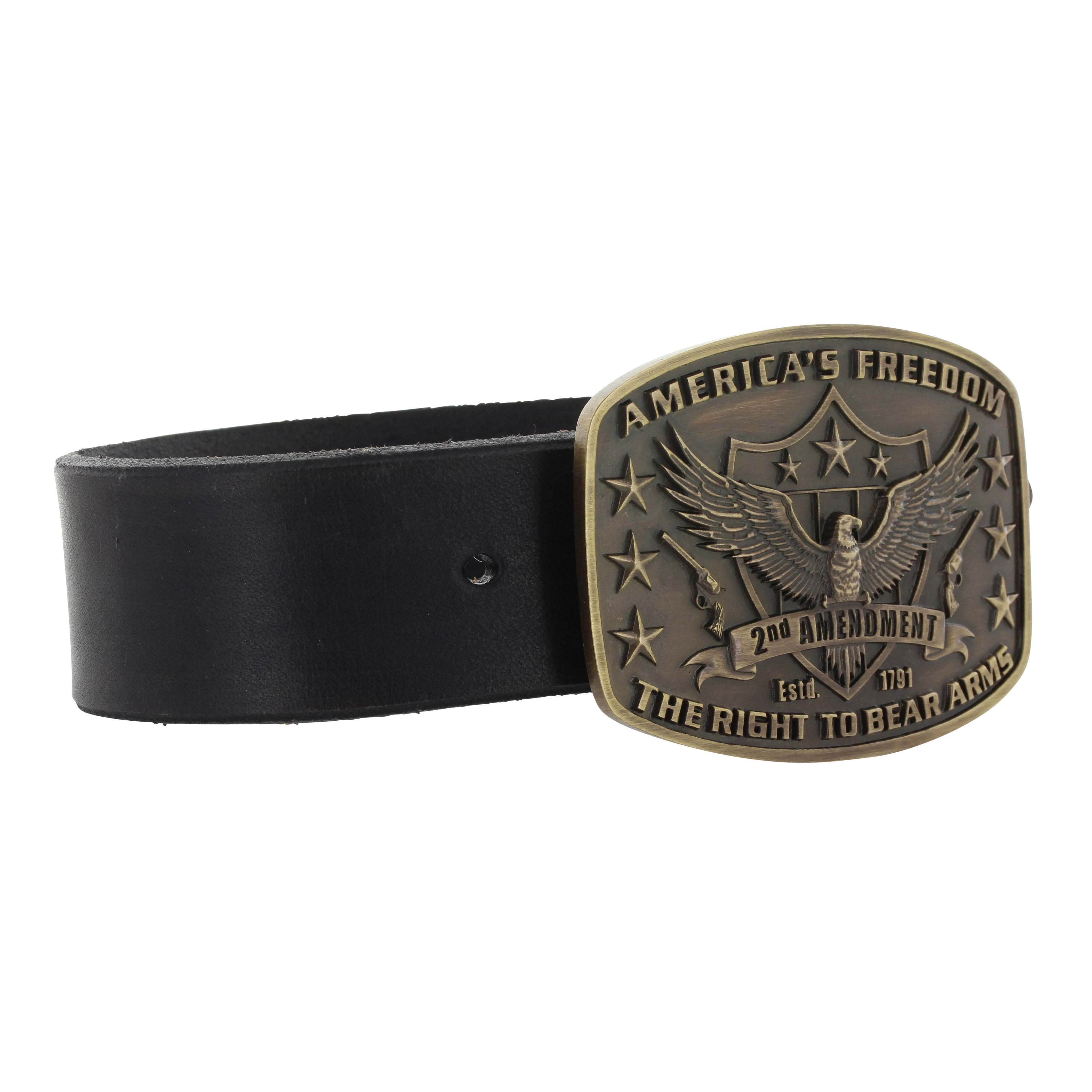 Montana Silversmiths 2nd Amendment Heritage Attitude Belt Buckle