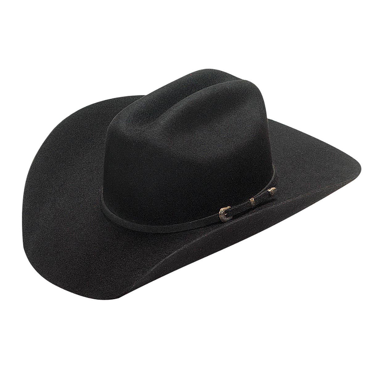 Twister T7101001-7.125 Hat, Dallas, Men's, 7-1/8 in, Wool, Black