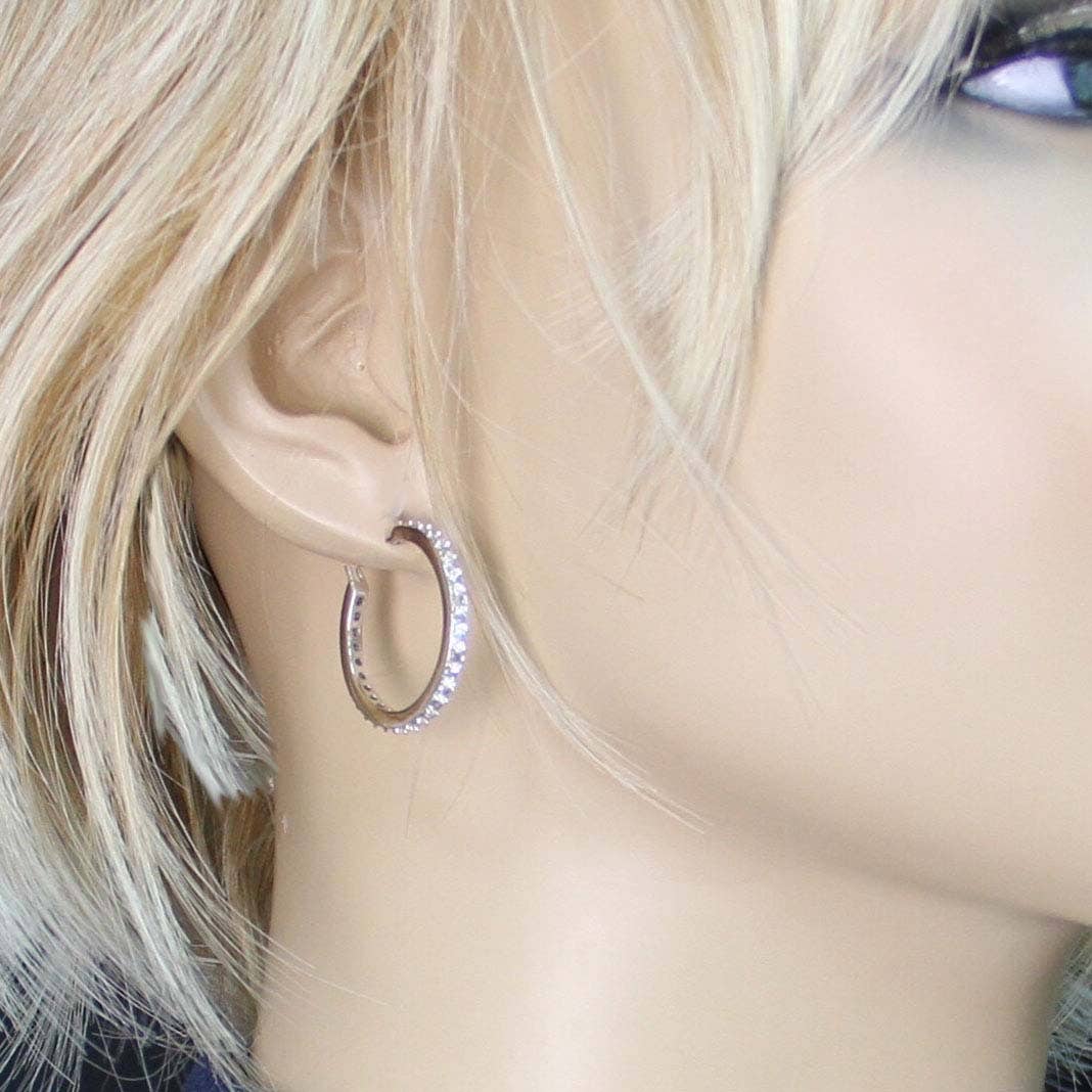 Montana Silversmiths Milky Way Hoop earrings