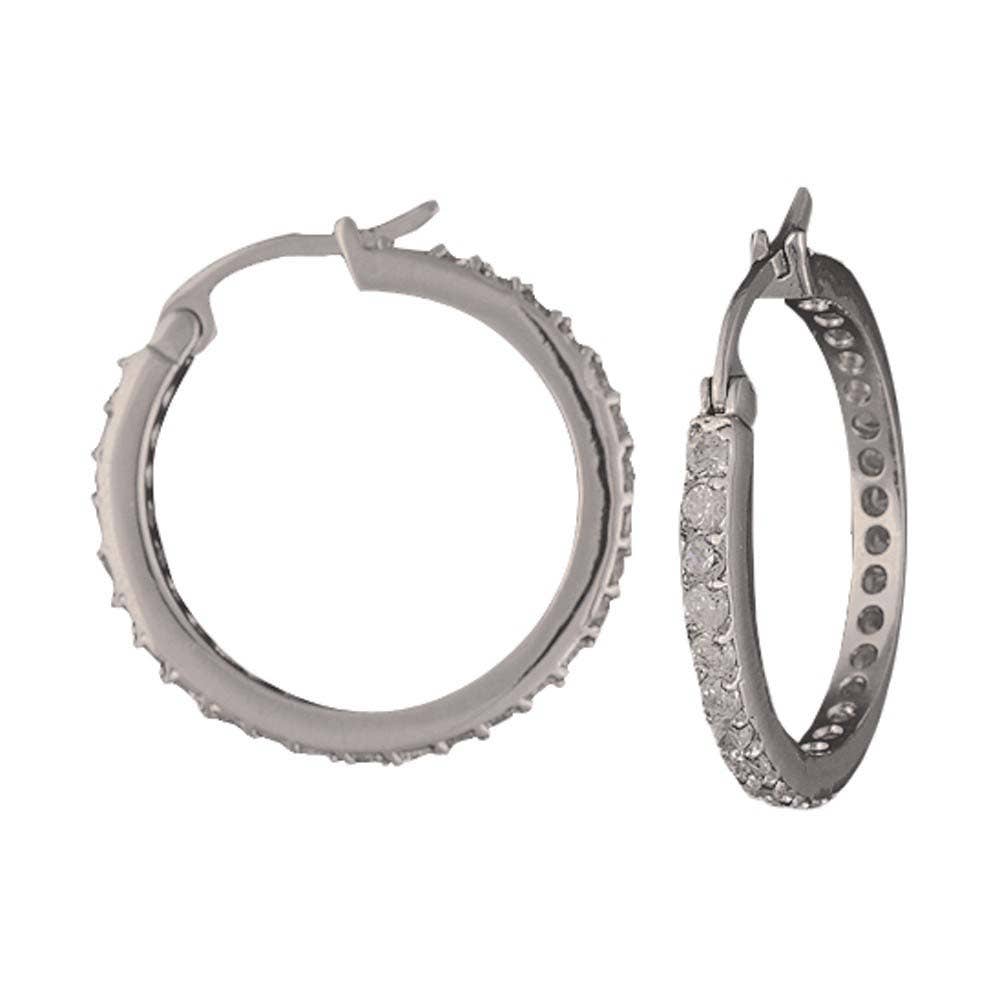 Montana Silversmiths Milky Way Hoop earrings