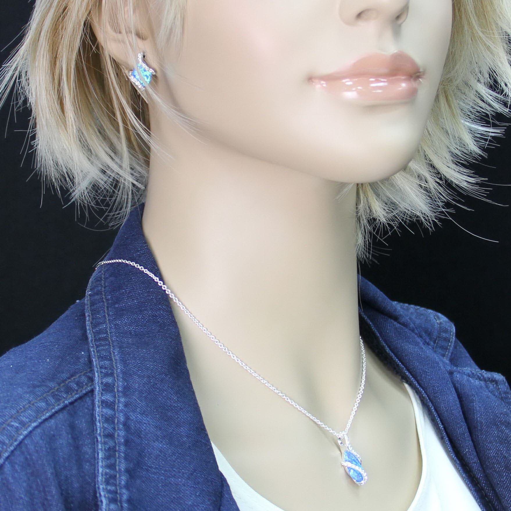 Montana Silversmiths River Lights Twin Paths Jewelry Set