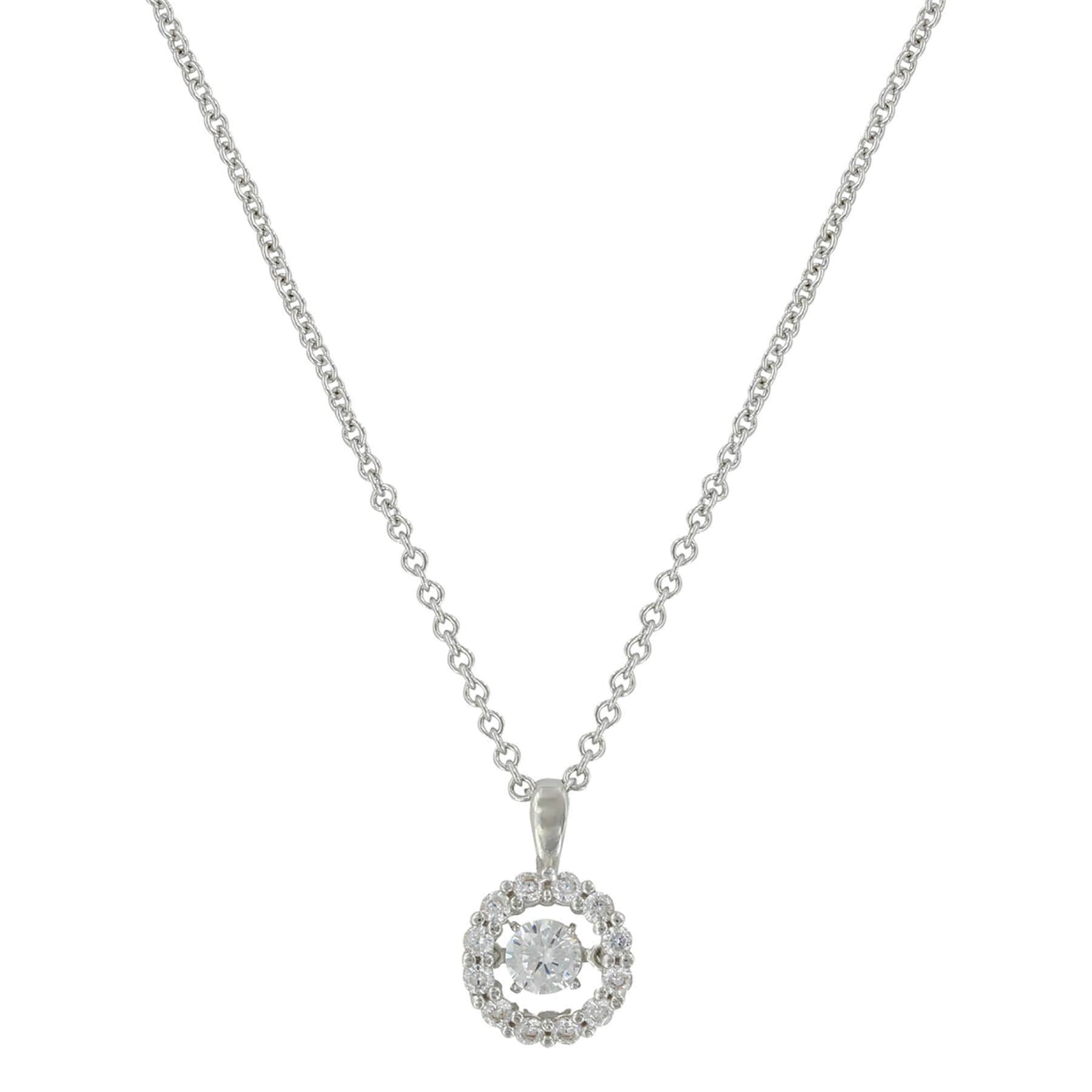 Montana Silversmiths Dancing Halo Circle Necklace