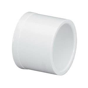 Lasco Pipe Plug, 1 in, Spigot, PVC, White, SCH 40 Schedule