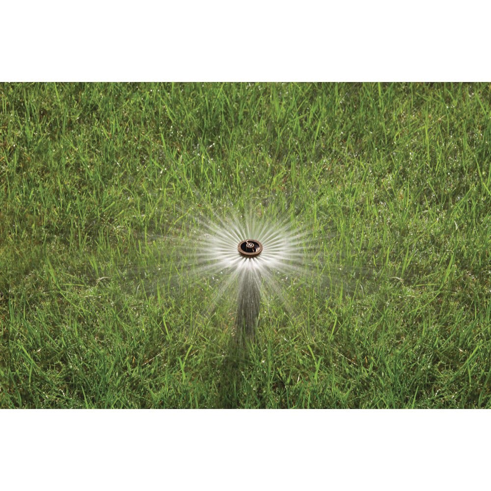 Rain Bird Spray Nozzle, 10 to 12 ft, 23 deg Nozzle Trajectory, High-Efficiency, Variable Arc Nozzle, Plastic