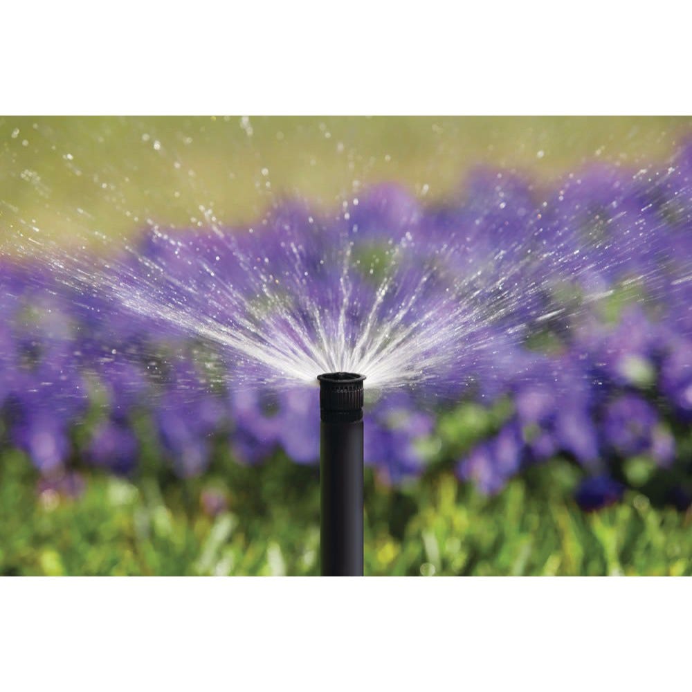 Rain Bird Spray Nozzle, 12 to 15 ft, 25 deg Nozzle Trajectory, High-Efficiency, Variable Arc Nozzle, Plastic