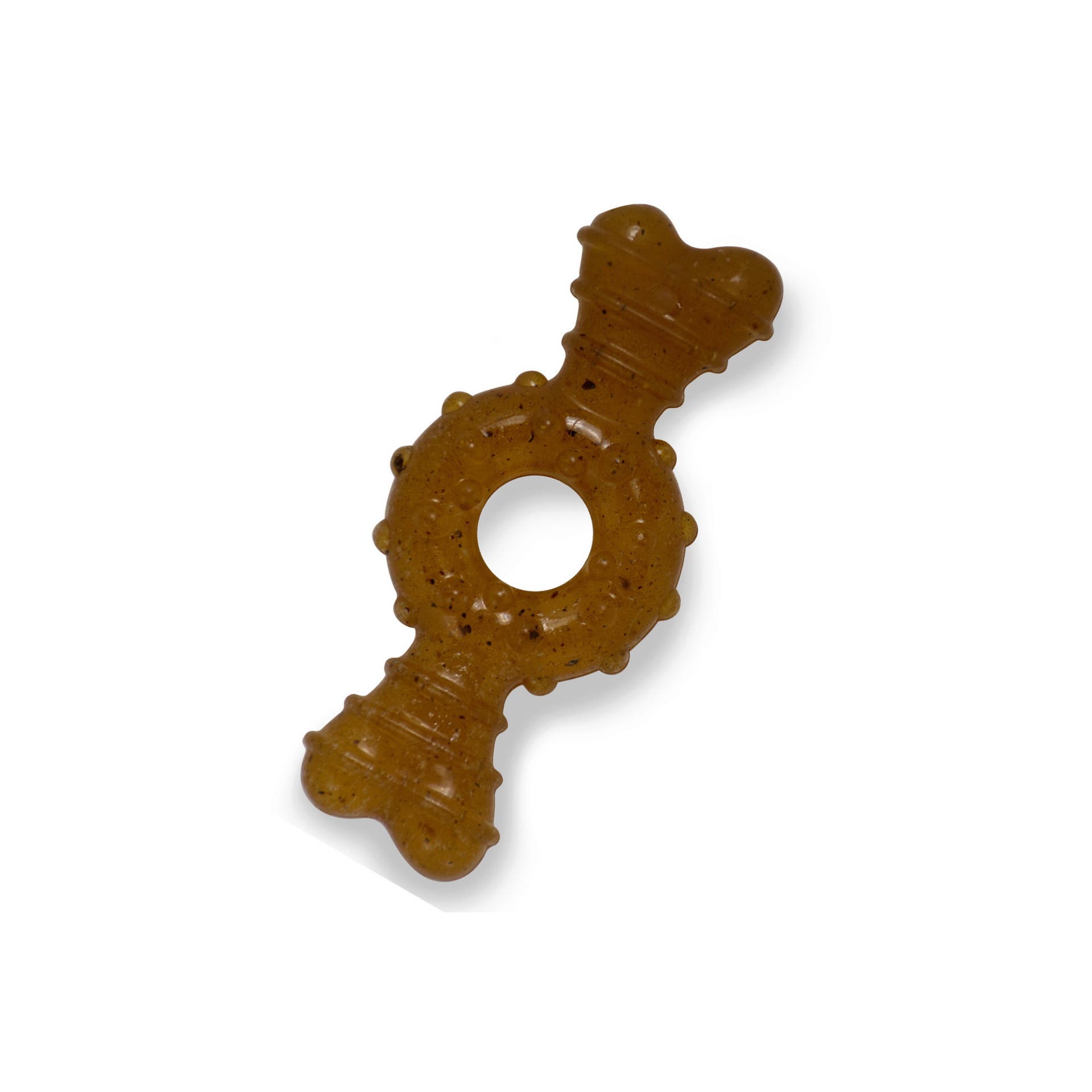Nylabone Puppy Chew N903P Dog Toy, Wolf, Chew Toy, Ring Bone
