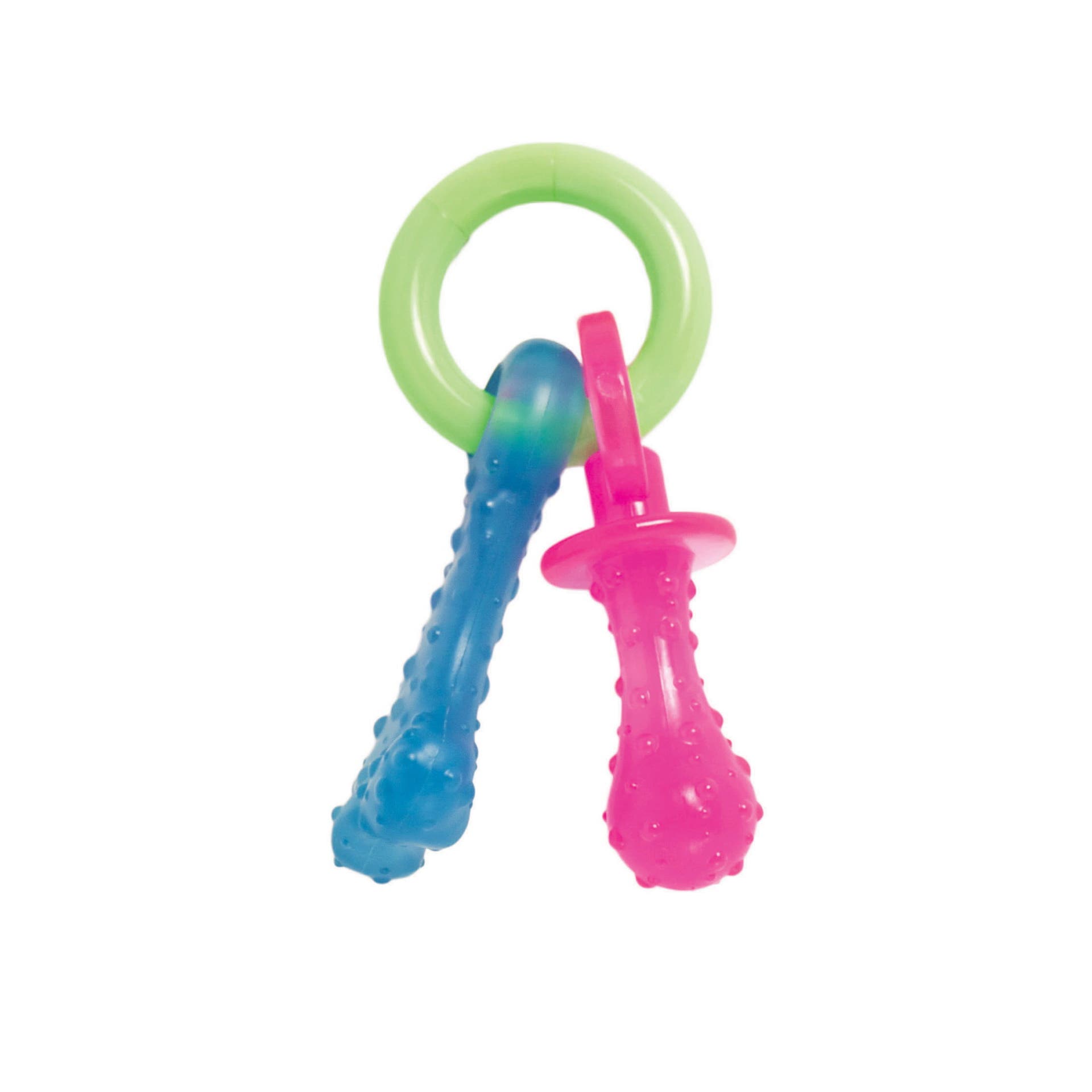 Nylabone Puppy Chew N330P Dog Toy, XS, Chew Toy, Teething Pacifier