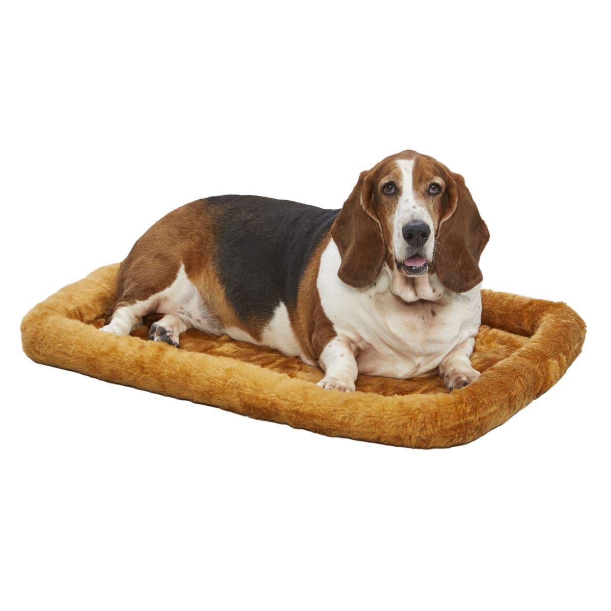 Midwest Products Quiet Time Pet Bed, Medium, 36 in, Cinnamon