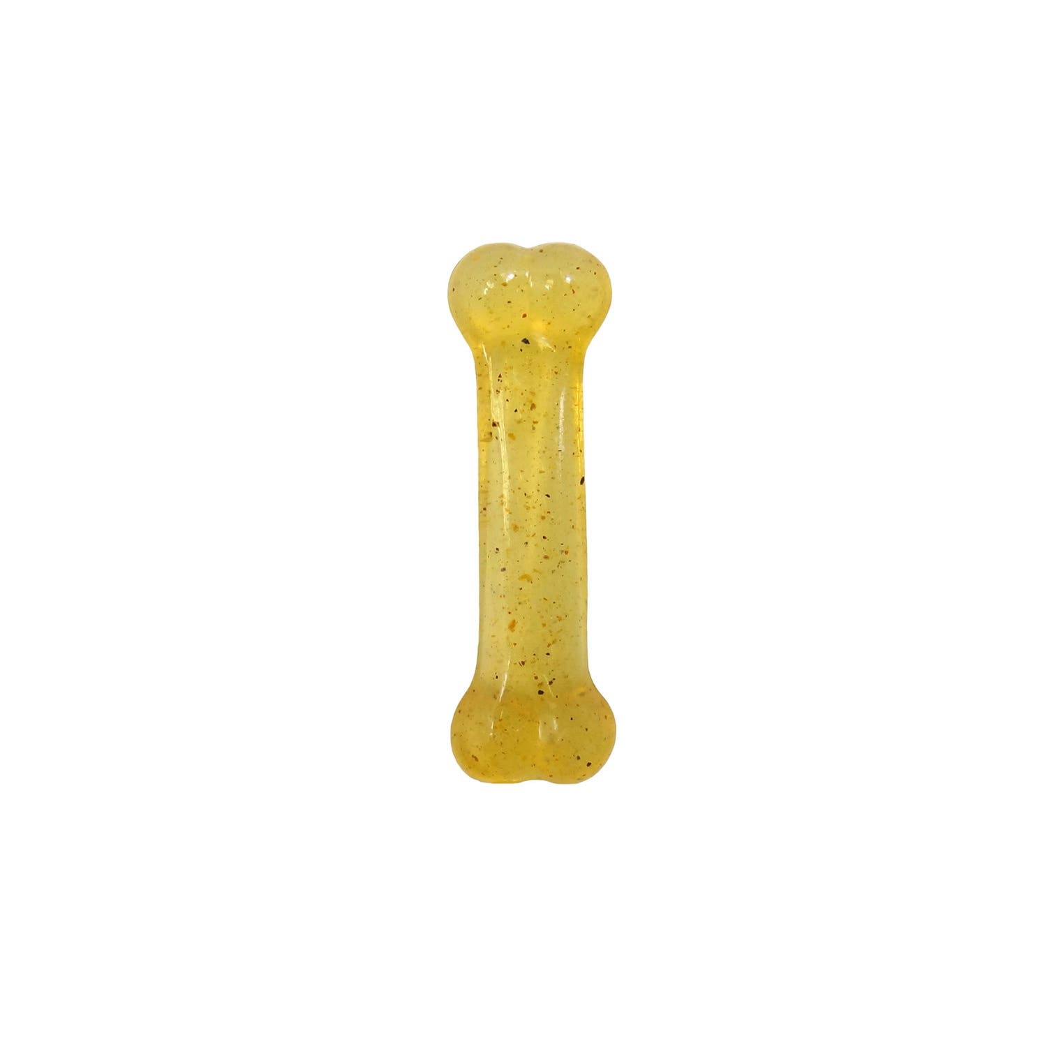Nylabone Moderate Chew Dog Toy, Wolf, Chew Toy, Chicken Bone, Plastic, White