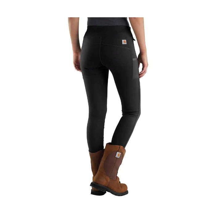 Carhartt Force Series Utility Leggings, L, 32-1/2 to 34 in Waist, 32 in L Inseam, Tarmac, Regular