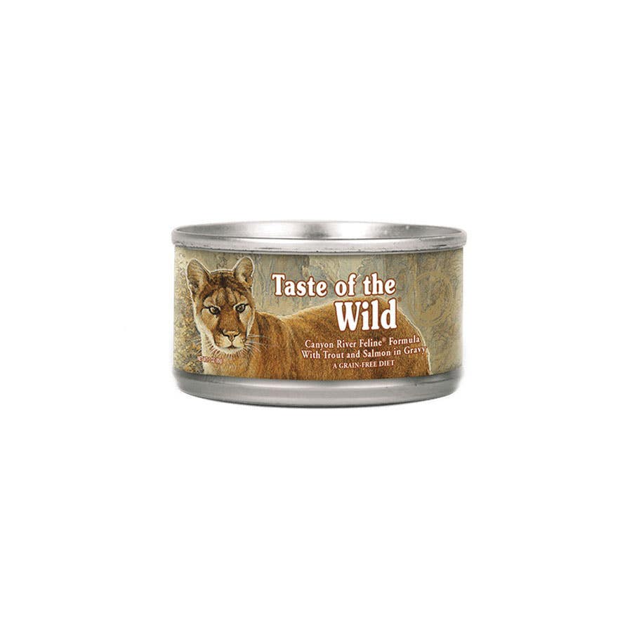 Taste of the Wild 418653 Cat Food, Adult, Special Diet: Grain-Free, Gravy, 5.5 oz Can