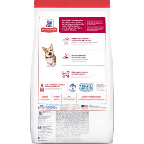 Science Diet Dog Food, Adult Breed, Dry, 35 lb Bag - 14252
