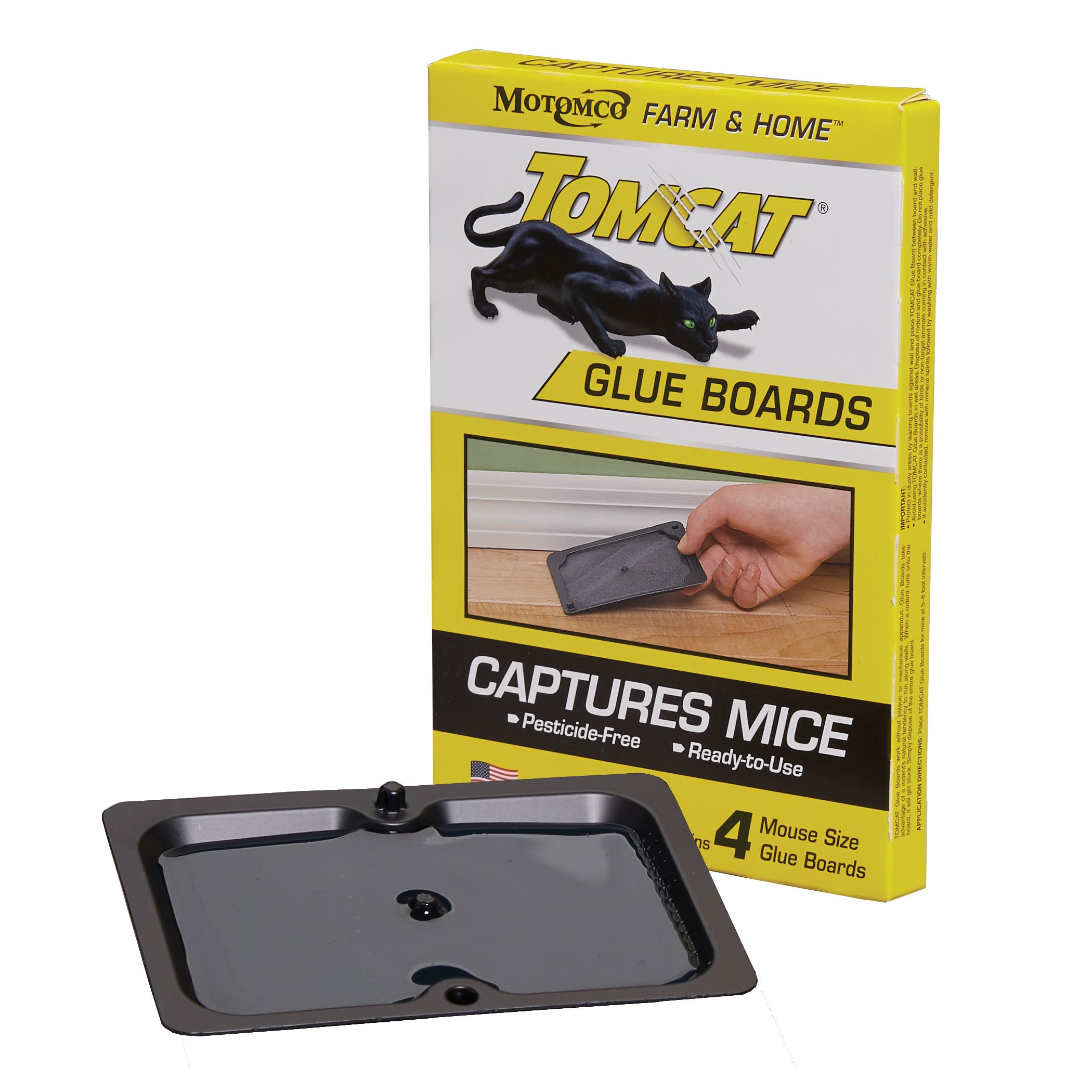 Tomcat Glue Board Trap 4 Pack