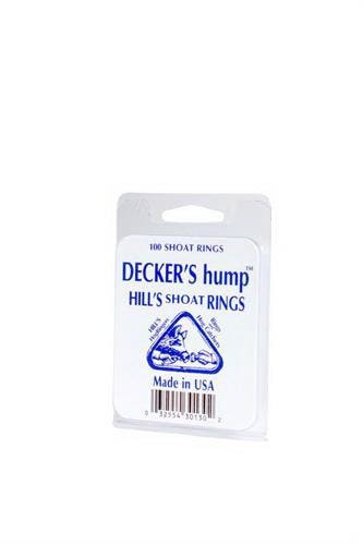 Decker 2 TV1 Hill's Hump Shoat Ring, #2 Ring, 12.5 ga Wire, Stainless Steel, Copper