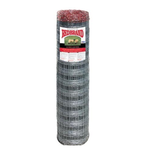 Sheep & Goat Fence, 48 in x 100 ft, 4 in x 4 in Mesh, 12.5 Gauge