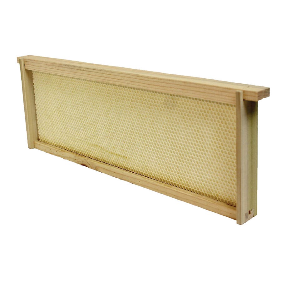 Harvest Lane Medium Bee Hive Foundation for Honey Super Boxes