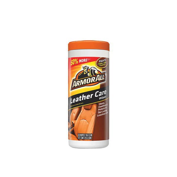 Armor All 18581B Leather Wipes