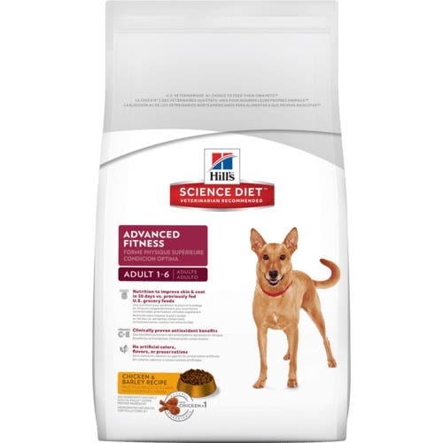 Science Diet 77108181 Dog Food, Adult, 17.5 lb Bag