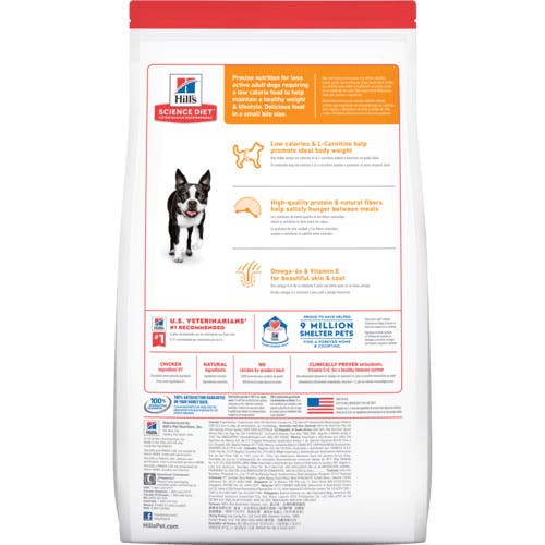 Science Diet 9301 Dog Food, Barley, Chicken, Adult, S, Dry, 5 lb Bag
