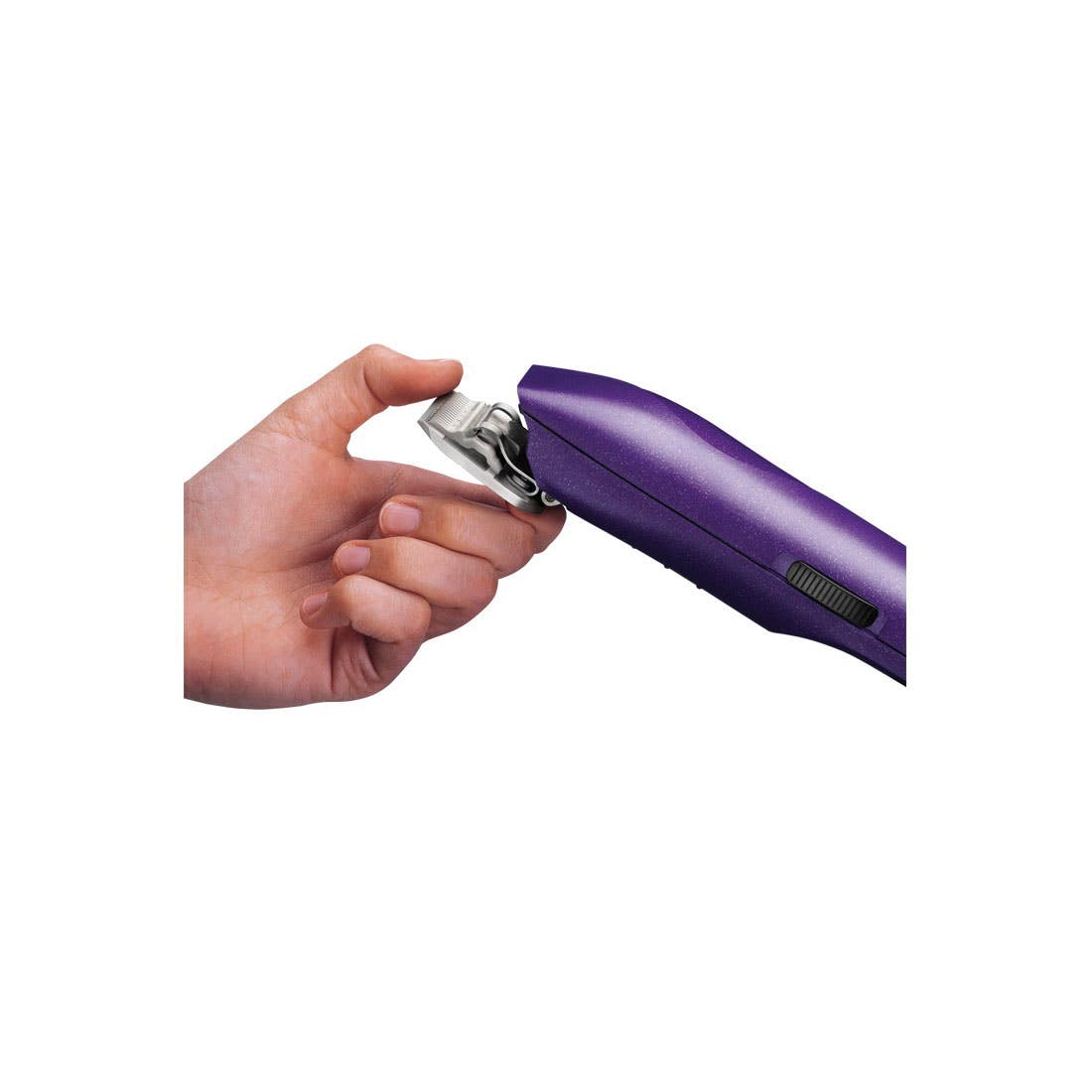 Andis Pro-Animal Detachable Blade Clipper Kit, 120 V, 60 Hz, Polymer, Purple, Dog Sleeve