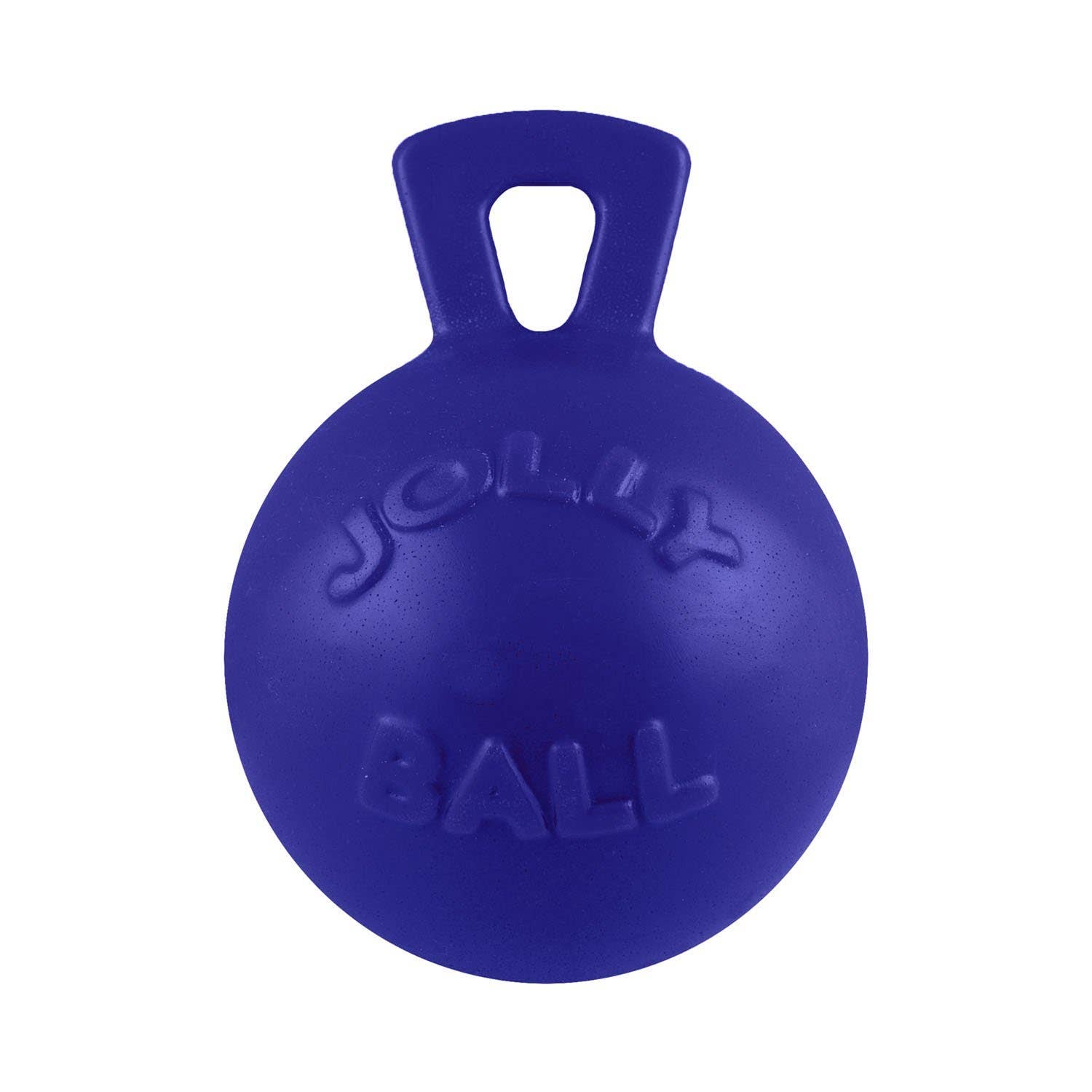 Horsemen's Pride Dog Toy, L, Tug-N-Toss Ball, Polyethylene, Blue