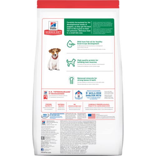 Science Diet 77106521 Dog Food, Puppy Breed, Dry, 4.5 lb Bag