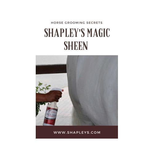 Shapley's MAGIC SHEEN Hair Polish, Liquid, White, Mint, 32 oz Bottle
