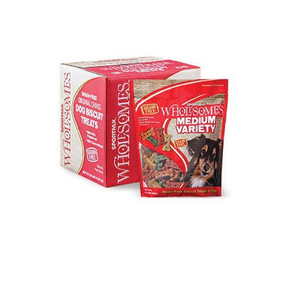 SPORTMiX Wholesomes Large Breed Dog Biscuits, 20 lb