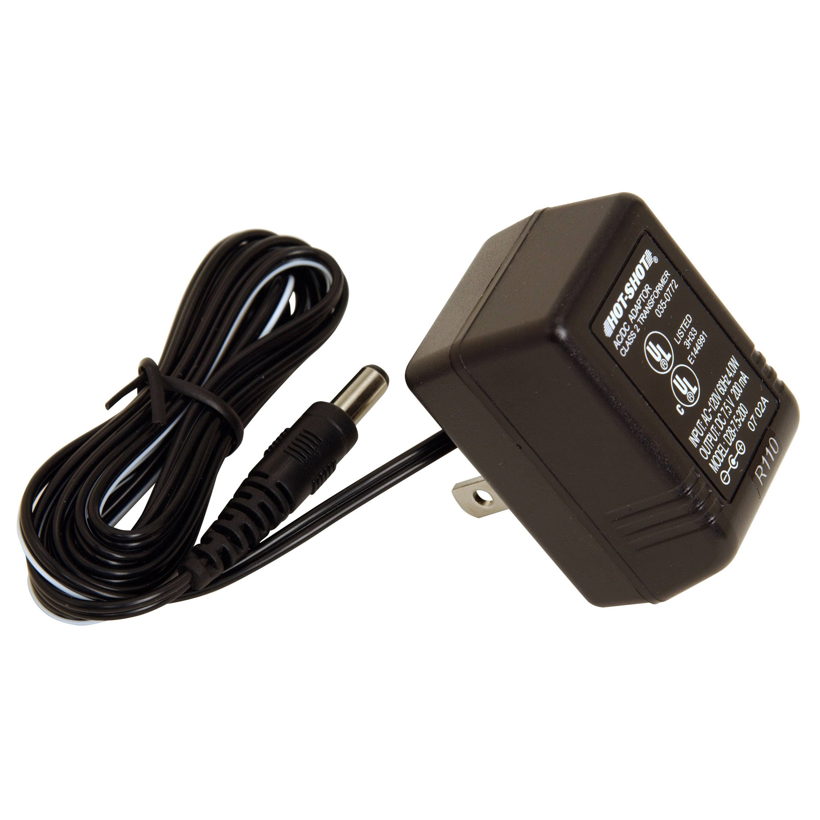 Hot-Shot R110 Wall Outlet Charger, For: Hot-Shot RBP Rechargeable Battery Pack