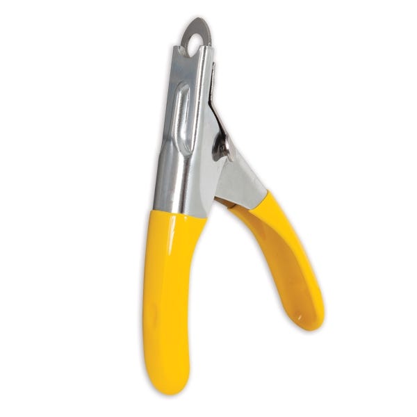 JW Pet Nail Trimmer, Gray/Yellow, Bird, Cat, Dog, Reptile