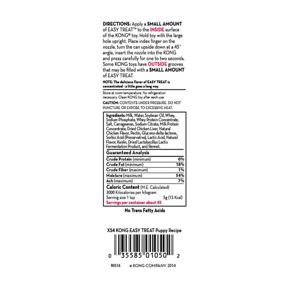 Kong Easy Treat Dog Treat, Puppy, 8 oz